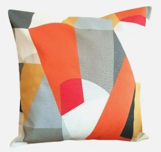 Harlequin Scion Pucci Orange Geometric Cushion Cover , Throw Pillow , Scatter Cushions , Cushion Cover UK