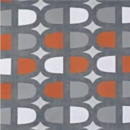 Docklands Geometric Mango Orange Cushion Cover , Throw Pillow , Scatter Cushions , Cushion Cover UK