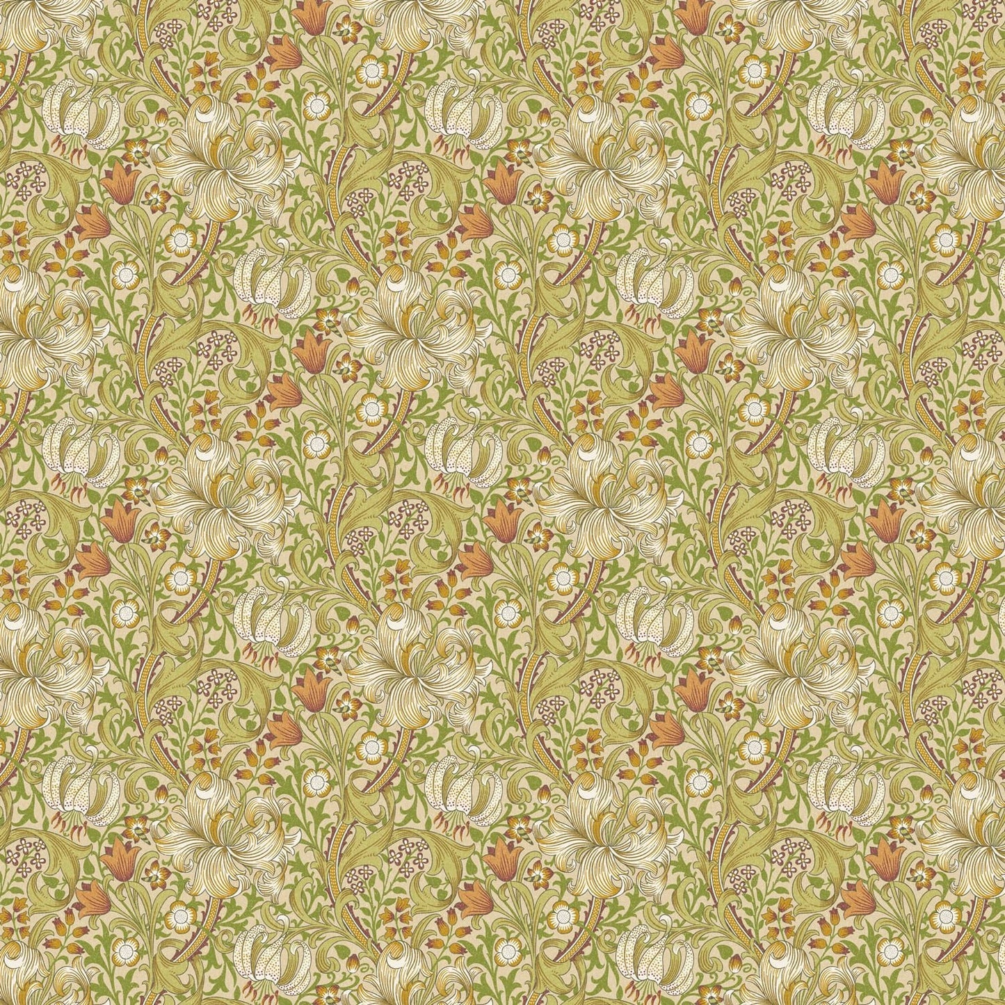 Lily Floral Tablecloth , William Morris Floral Tablecloth , Round Tablecloth , Square Tablecloth , Tablecloth UK