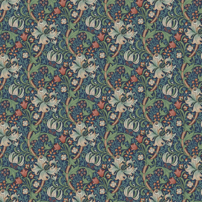 Round Floral Tablecloth , William Morris Golden Lily Tablecloth , Square Tablecloth , Tablecloth UK