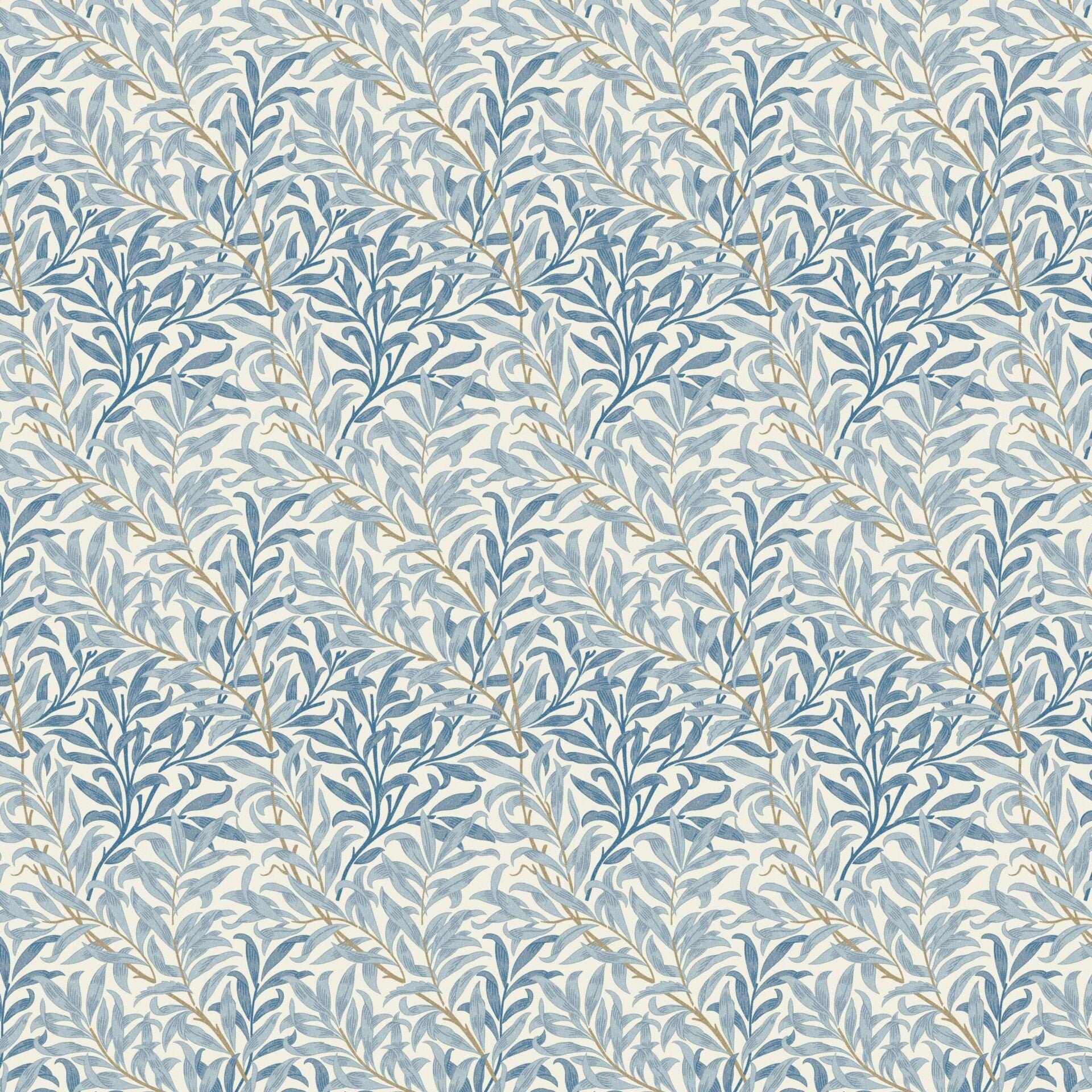 William Morris Willow Bough Tablecloth Azure , Leaves Leaf Tablecloth , Round Tablecloth , Square Tablecloth , Tablecloth UK , Napkins .