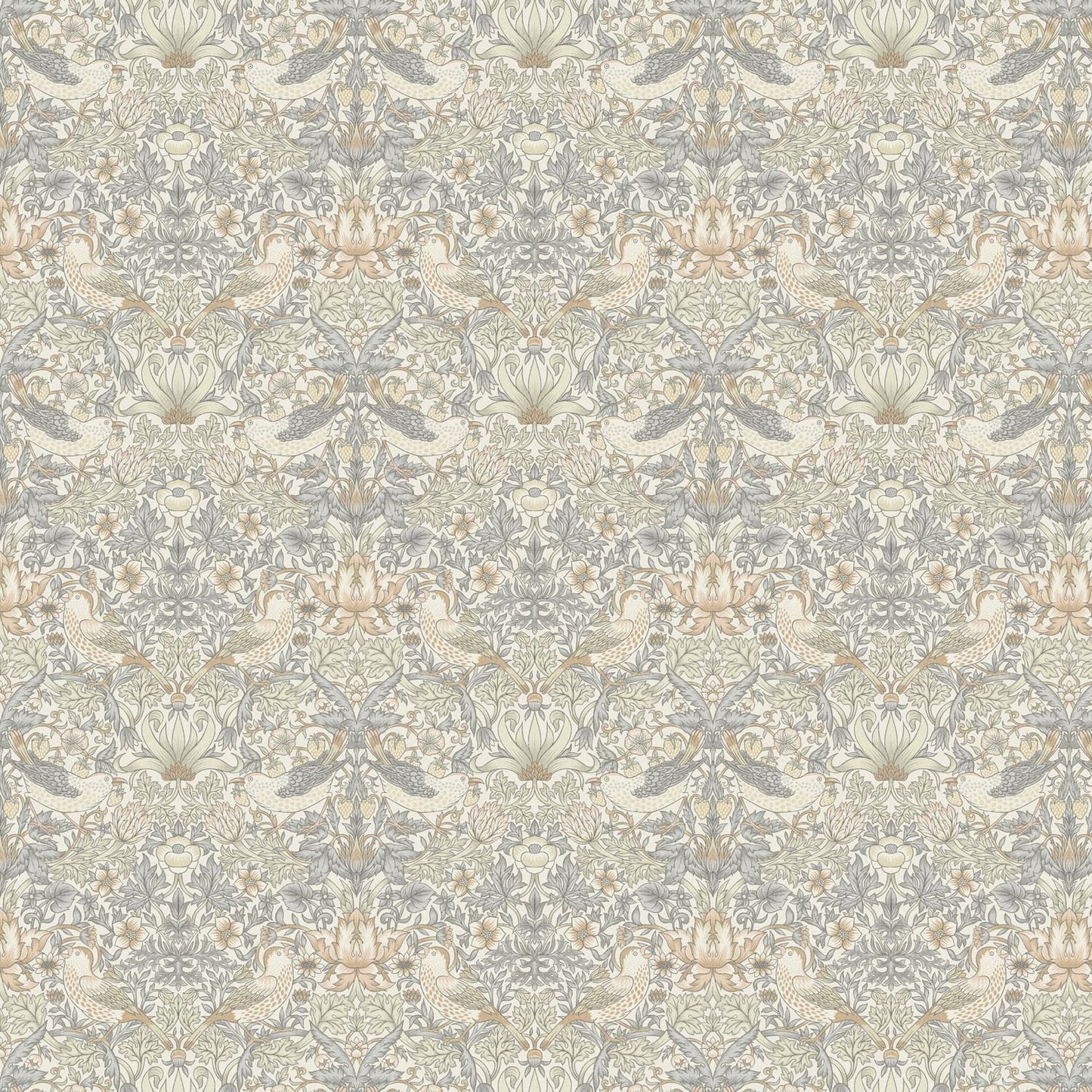 Round William Morris Tablecloth Strawberry Thief Navy , Floral Birds Tablecloth , Round Tablecloth , Square Tablecloth , Tablecloth UK