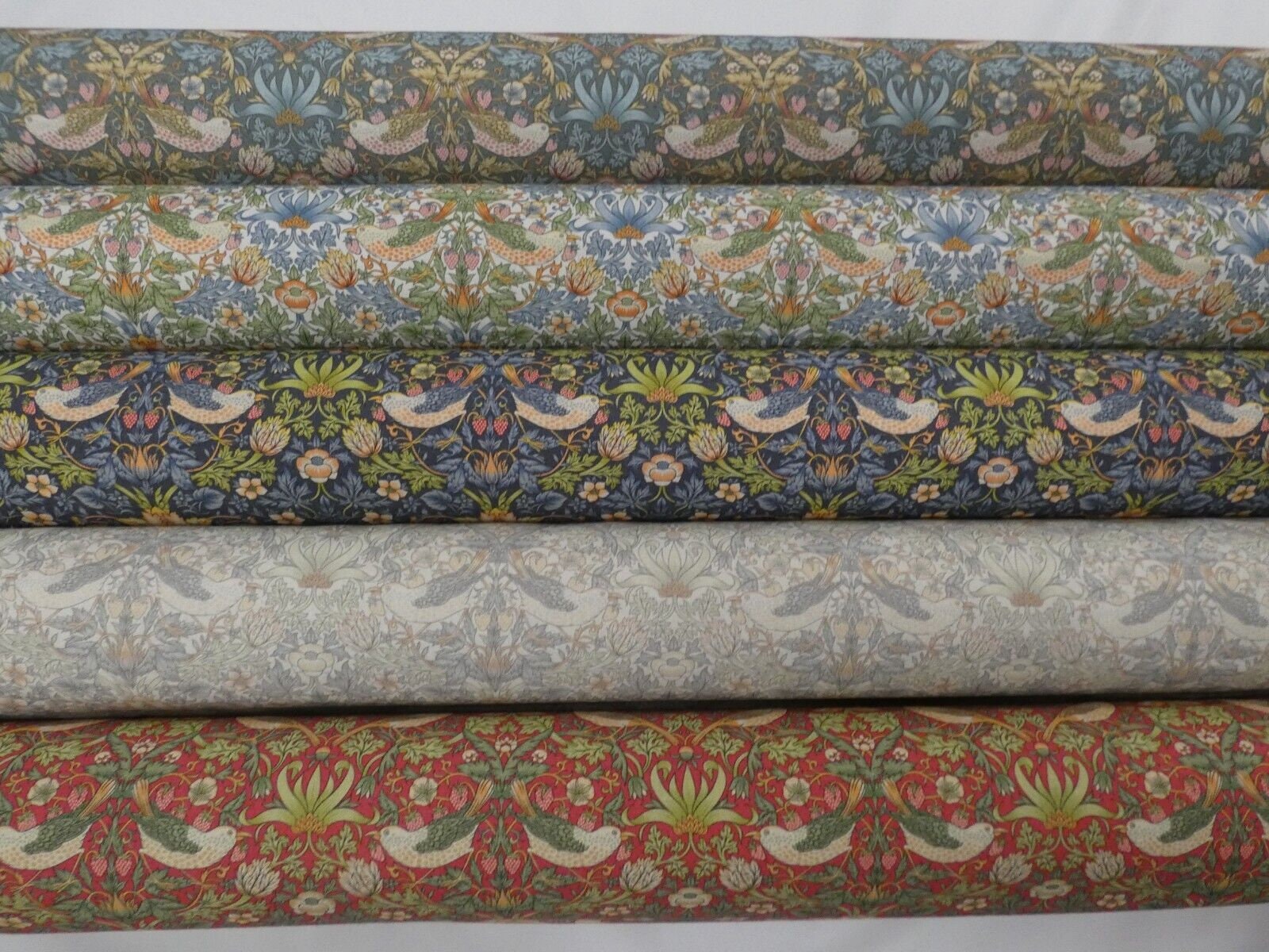 William Morris Strawberry Thief Tablecloth , Floral Birds Tablecloth , Round Tablecloth , Square Tablecloth , Tablecloth UK