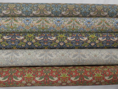 William Morris Strawberry Thief Tablecloth , Floral Birds Tablecloth , Round Tablecloth , Square Tablecloth , Tablecloth UK