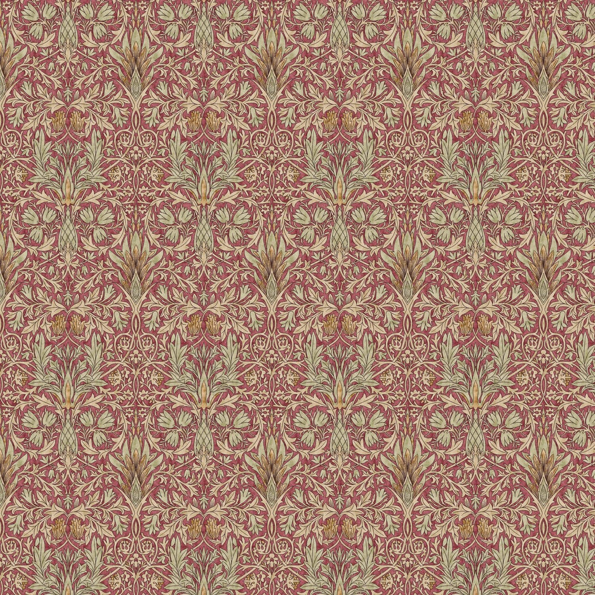 William Morris Snakeshead Tablecloth: Floral Print, Handmade Cotton
