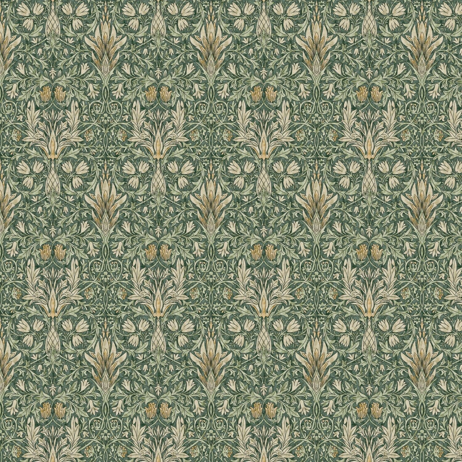 William Morris Tablecloth Snakeshead Forest Green , Floral Tablecloth , Round Tablecloth , Square Tablecloth , Tablecloth UK