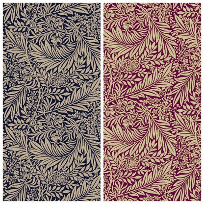 William Morris Larkspur Leaf Tablecloth , William Morris Tablecloth , Christmas Tablecloth , Round Tablecloth , Oval Tablecloth