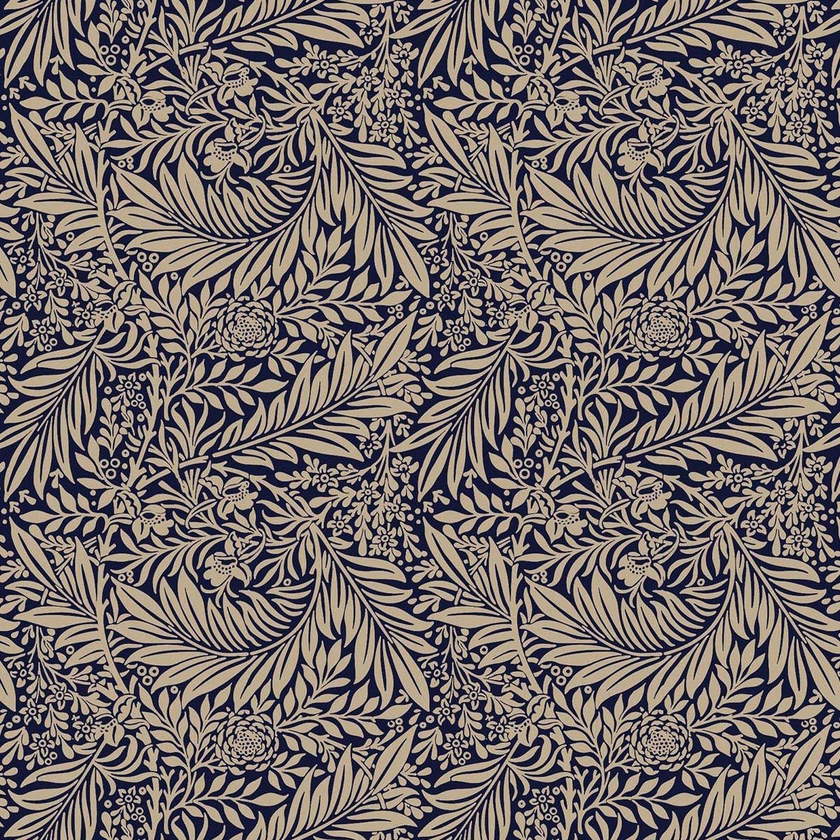 William Morris Larkspur Navy Blue Tablecloth , Rectangle Tablecloth , William Morris Tablecloth , Round Tablecloth , Oval Tablecloth