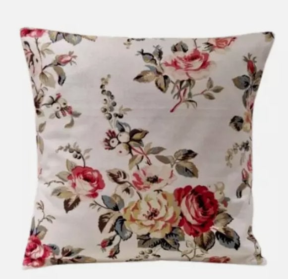 Cath Kidston Garden Rose Multi Red Cushion Cover