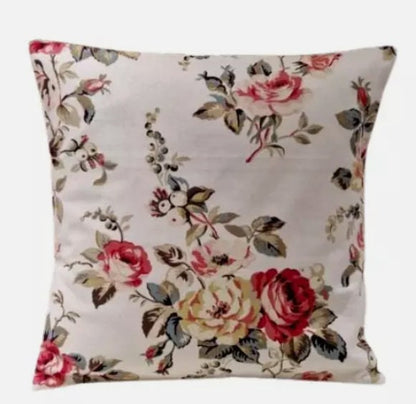 Cath Kidston Garden Rose Multi Red Cushion Cover