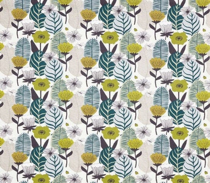 Round Scandi Floral Tablecloth, Round Tablecloth , Square Tablecloth , Rectangle Square Tablecloth UK