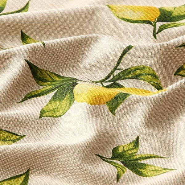 Round Lemons Tablecloth , Fruits Tablecloth , Mother's Day Gift , Round Tablecloth , Oval Tablecloth , Rectangle Square Tablecloth UK
