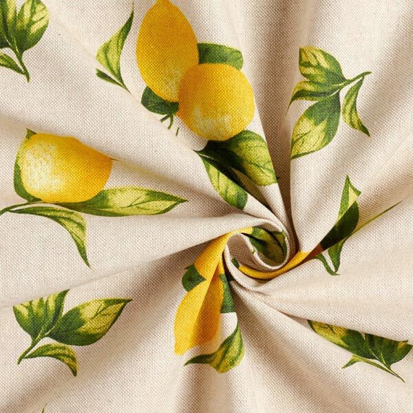 Round Lemons Tablecloth , Fruits Tablecloth , Mother's Day Gift , Round Tablecloth , Oval Tablecloth , Rectangle Square Tablecloth UK