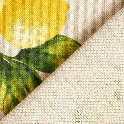 Round Lemons Tablecloth , Fruits Tablecloth , Mother's Day Gift , Round Tablecloth , Oval Tablecloth , Rectangle Square Tablecloth UK