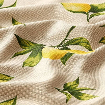 Round Lemons Tablecloth , Fruits Tablecloth , Mother's Day Gift , Round Tablecloth , Oval Tablecloth , Rectangle Square Tablecloth UK