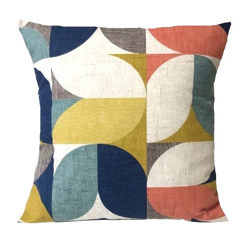 Clarke & Clarke Reno Multi Geometric Cushion Cover