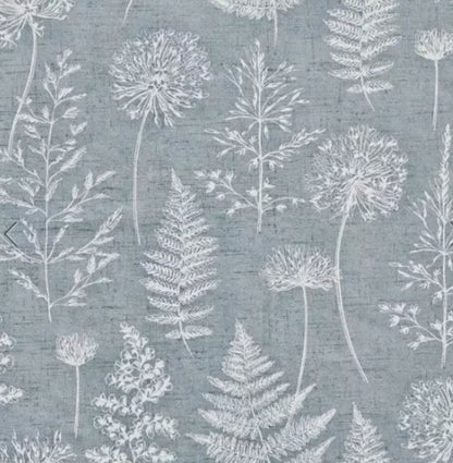Chervil Denim Blue Wildflowers Meadow Floral Cushion Cover , Throw Pillow , Scatter Cushions , Cushion Cover UK