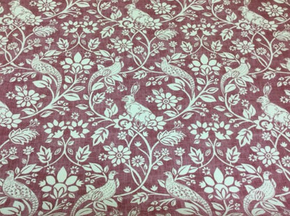 Round Hares Rabbits Tablecloth , Heathland Tablecloth , Game Pleasant Birds Tablecloth , Round Tablecloth , Oval Tablecloth