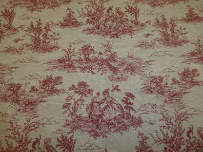 Oval Toile De Jouy Tablecloth , Vintage Tablecloth , French Tablecloth , Linen Tablecloth , Round Tablecloth , Round Tablecloth