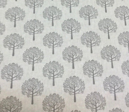 Mulberry Trees Ochre Tablecloth , Linen Look Tablecloth , Floral Tablecloth , Round Tablecloth , Oval Tablecloth