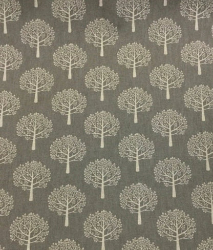 Round Mulberry Trees Tablecloth , Linen Look Tablecloth , Floral Tablecloth , Round Tablecloth , Oval Tablecloth