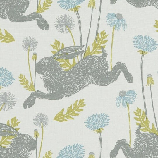 March Hare Bunny Tablecloth , Easter Tablecloth , Floral Tablecloth , Round, Square, Rectangle Tablecloth , Tablecloth UK