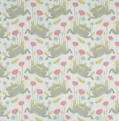 March Hare Bunny Tablecloth , Easter Tablecloth , Floral Tablecloth , Round, Square, Rectangle Tablecloth , Tablecloth UK