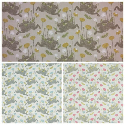 March Hare Bunny Tablecloth , Easter Tablecloth , Floral Tablecloth , Round, Square, Rectangle Tablecloth , Tablecloth UK