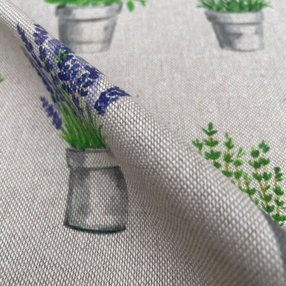 Flower Pots Tablecloth , Mother's Day Gift , Round Tablecloth , Oval Tablecloth , Rectangle Square Tablecloth UK