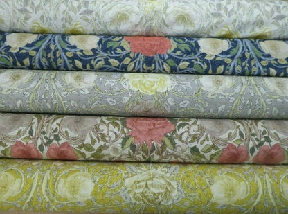 William Morris Ophelia Tablecloth: Floral Cotton Tablecloth (Made in UK)