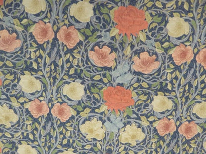 William Morris Ophelia Tablecloth: Floral Cotton Tablecloth (Made in UK)