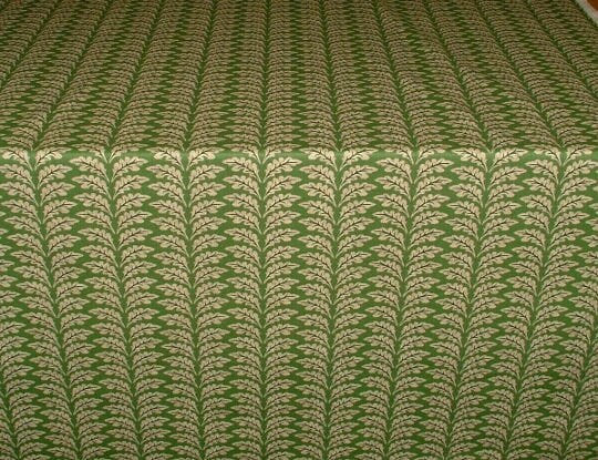 Morris Leaf Leaves Forest Green Tablecloth , Floral Tablecloth , Round, Square, Rectangle Tablecloth , Tablecloth UK
