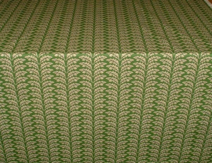 Morris Leaf Leaves Forest Green Tablecloth , Floral Tablecloth , Round, Square, Rectangle Tablecloth , Tablecloth UK