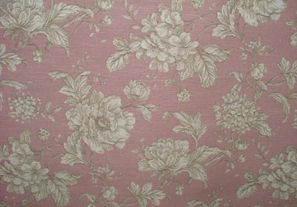 Pink Rose Floral Tablecloth , Round Oval Square Rectangle , Handmade UK