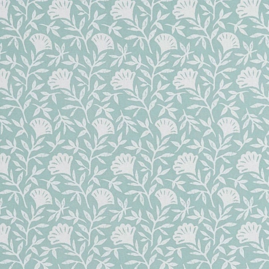 Scandi Floral Tablecloth, Handmade Cotton, UK Made