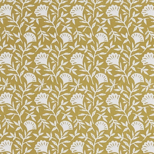 Scandi Floral Tablecloth, Handmade Cotton, UK Made