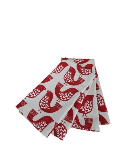 Scandi Birds Robin Tablecloth, Round Tablecloth , Square Tablecloth , Rectangle Square Tablecloth UK