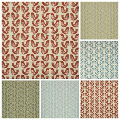 Scandi Birds Robin Tablecloth, Round Tablecloth , Square Tablecloth , Rectangle Square Tablecloth UK