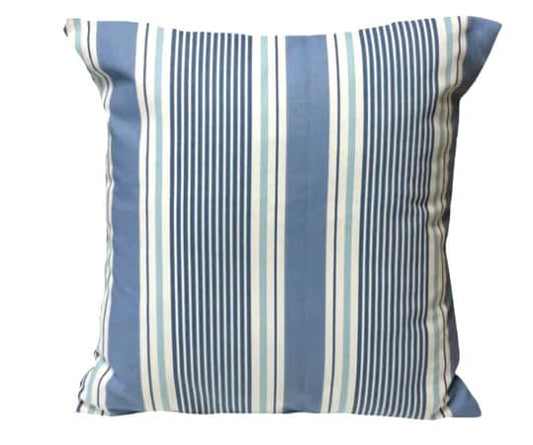 Sail Stripe Nautical Marine Navy Blue Cushion Cover , Throw Pillow , Scatter Cushions , Cushion Cover UK