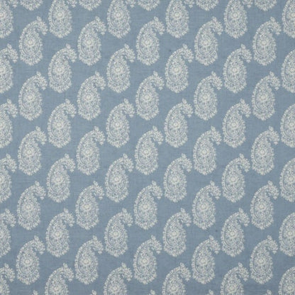 Harriet Paisley Chambray Blue Cushion Cover , Throw Pillow , Scatter Cushions , Cushion Cover UK