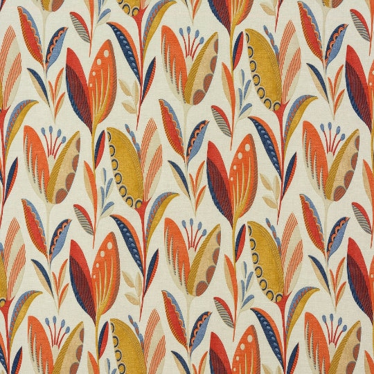 Round Leon Floral Tablecloth , Orange Flowers Tablecloth , Round Tablecloth , Oval Tablecloth , Rectangle Tablecloth