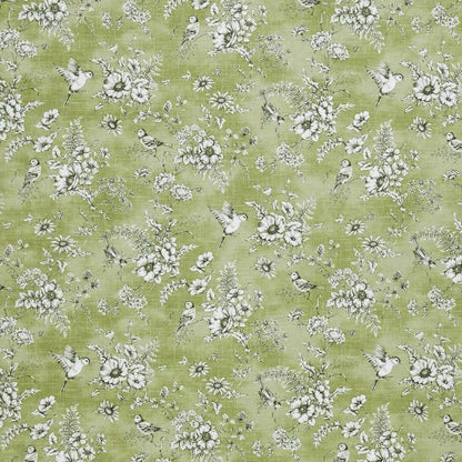 Finch Toile Bird Floral Flowers Tablecloth , Toile Tablecloth , Round Tablecloth , Square Tablecloth , Rectangle Square Tablecloth UK