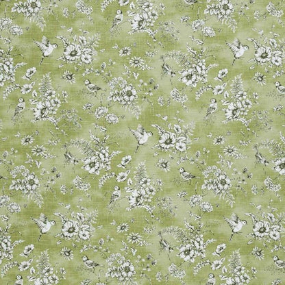 Finch Toile Bird Floral Flowers Tablecloth , Toile Tablecloth , Round Tablecloth , Square Tablecloth , Rectangle Square Tablecloth UK