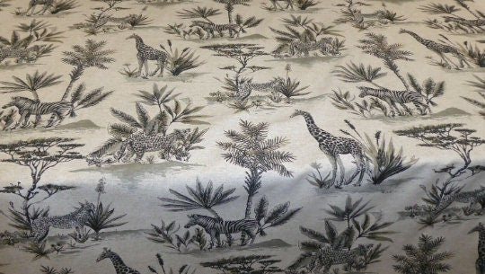 Safari Jungle Animal Natural Tablecloth , Round Tablecloth , Oval Tablecloth , Rectangle Tablecloth