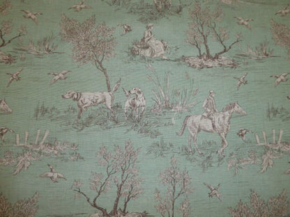 Toile Countryside Tablecloth , Tablecloth Toile De Jouy , Vintage Tablecloth , Country Life Tablecloth , Tablecloth UK