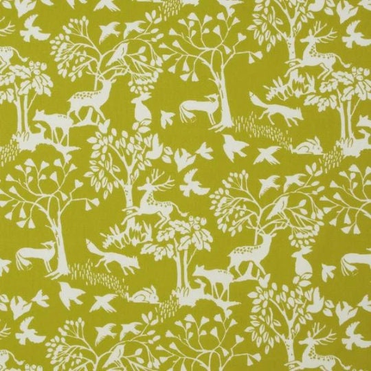 Vilda Wilderness Woodland Animals Tablecloth, Round Tablecloth , Square Tablecloth , Beige Tablecloth , Rectangle Square Tablecloth UK