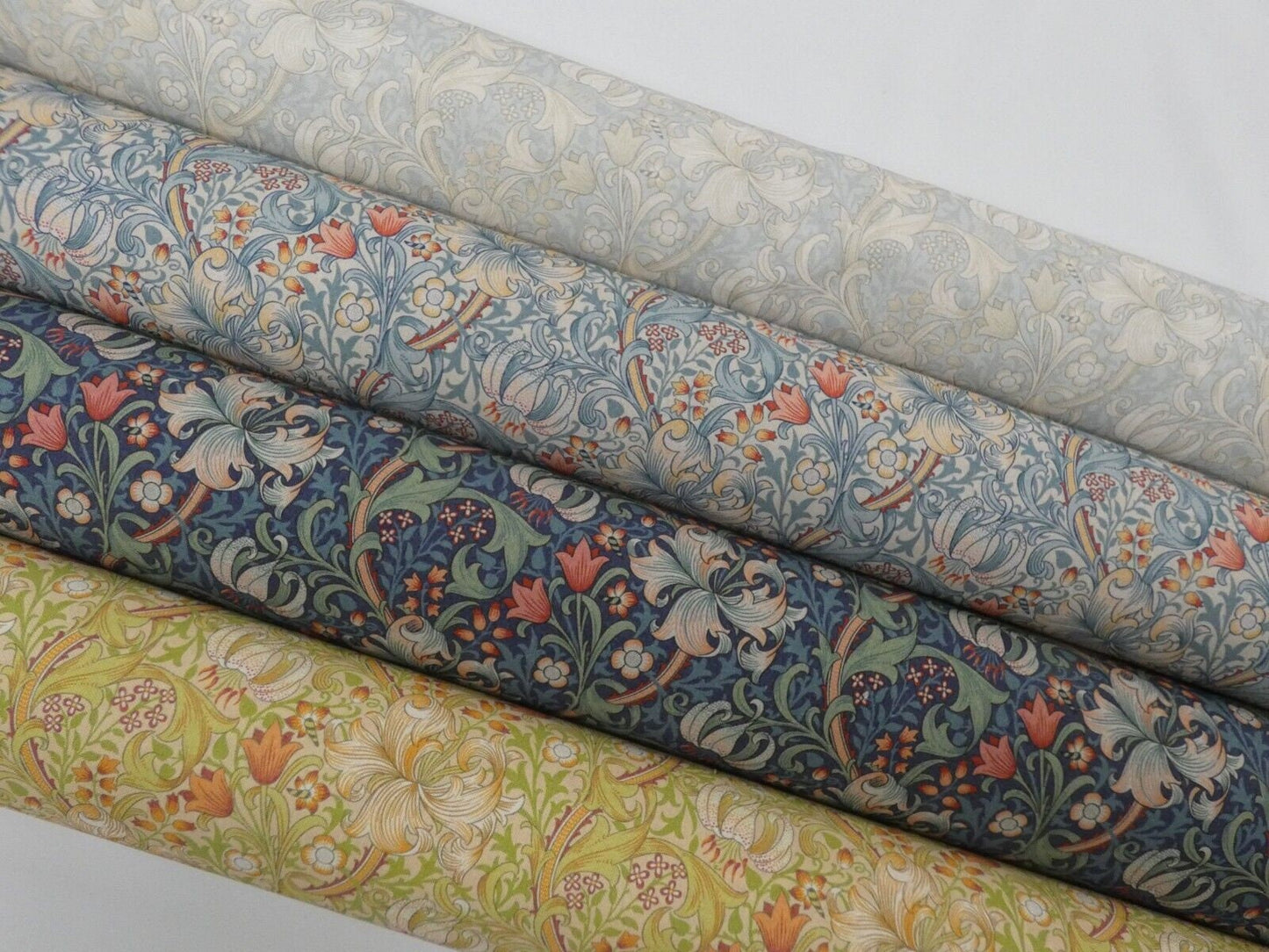 Round Floral Tablecloth , William Morris Golden Lily Tablecloth , Square Tablecloth , Tablecloth UK