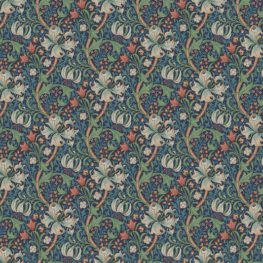Round Floral Tablecloth , William Morris Golden Lily Tablecloth , Square Tablecloth , Tablecloth UK