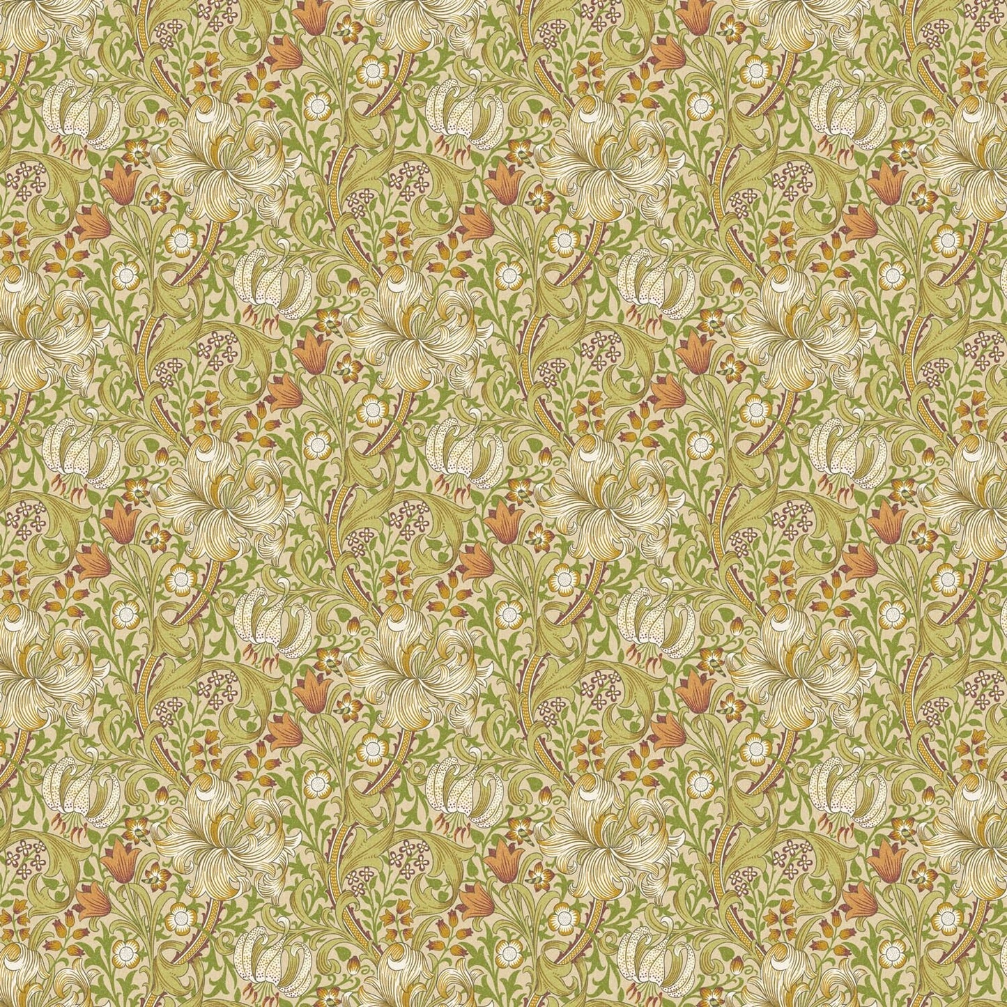 Lily Floral Tablecloth , William Morris Floral Tablecloth , Round Tablecloth , Square Tablecloth , Tablecloth UK
