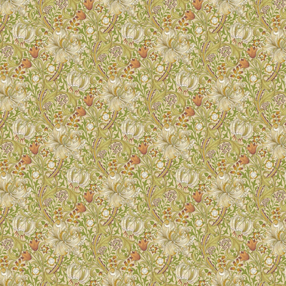 William Morris Golden Lily Cornsilk Green Tablecloth , Floral Tablecloth , Round Tablecloth , Square Tablecloth , Tablecloth UK